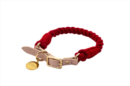 Ruby Rope Collar